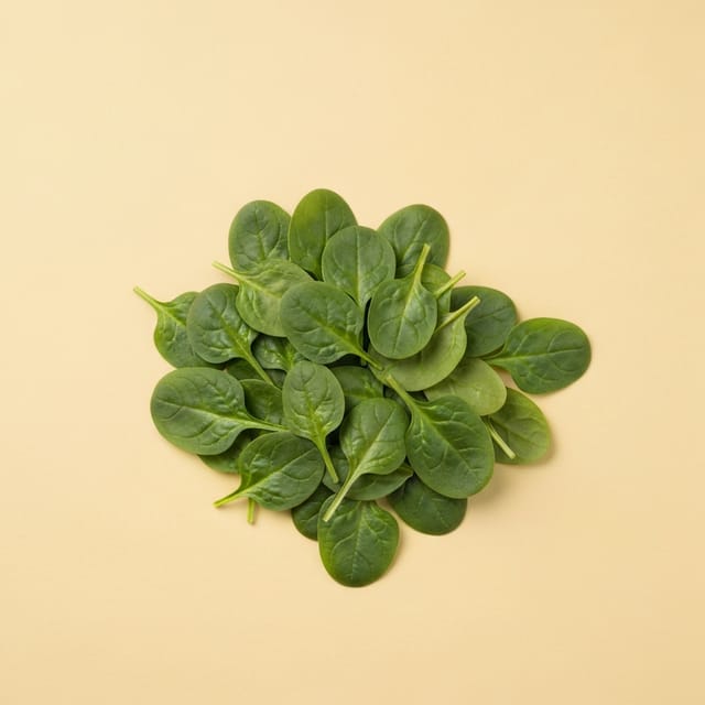 Leafy greens, a natural source of Magnesium